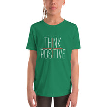 Load image into Gallery viewer, Youth Think Positive Tee