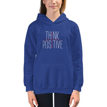 Load image into Gallery viewer, Youth Think Positive Hoodie