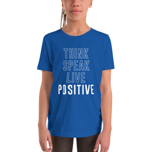 Youth think speak live positive T-Shirt
